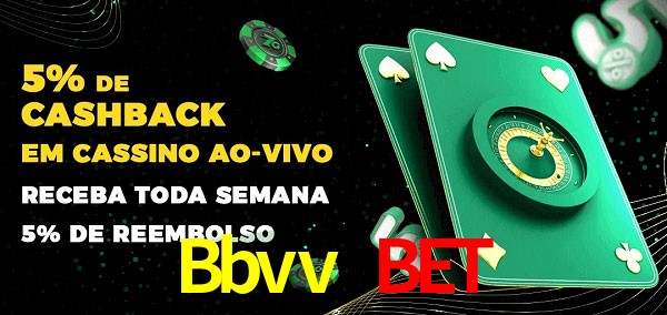 Promoções do cassino ao Vivo Bbvv Bet